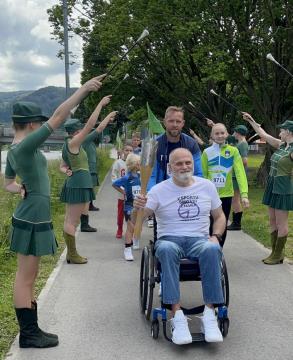 Slovenska bakla gorela v Laškem 2